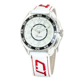 Chronotech White Leather Watch -   -  Chronotech.